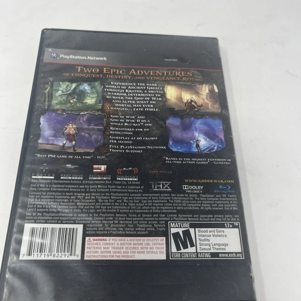 God of War Collection (Sony PlayStation 3, 2009)